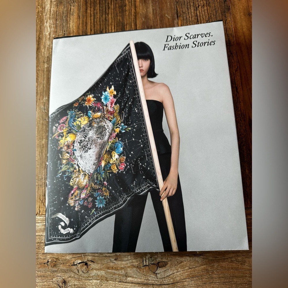 Dior Scarves Fashion Stories Book - Black and Multicolor